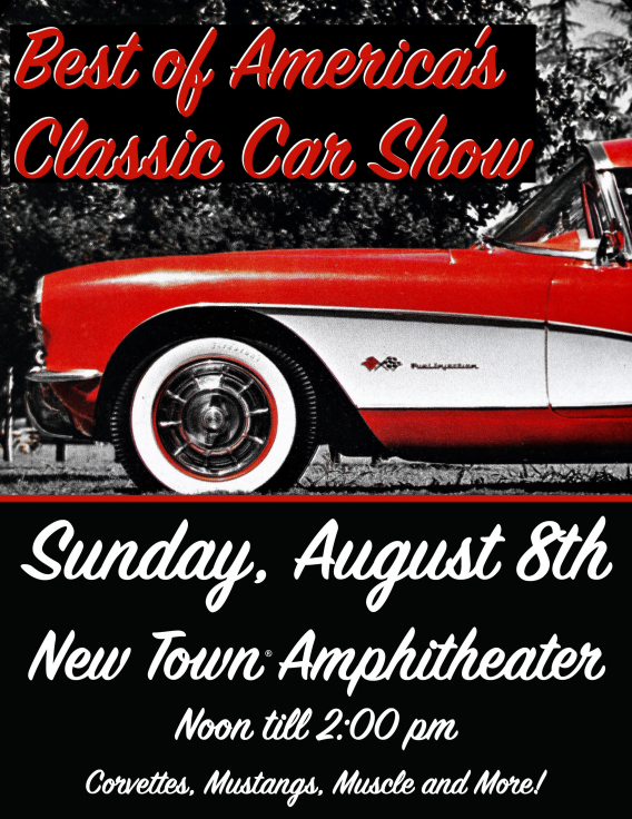 Car Show – “Best of America’s Classics” Sunday, August 8, 2021 noon-2pm ...